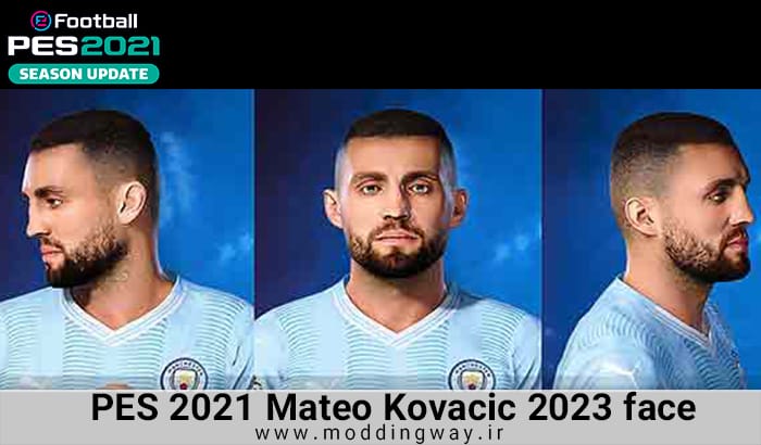 فیس Mateo Kovacic برای PES 2021