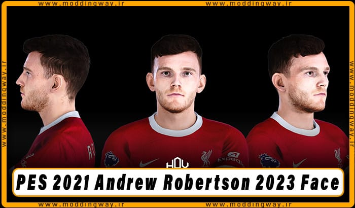 فیس Andrew Robertson برای PES 2021 - آپدیت 19 آذر 1402