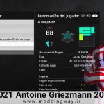 فیس Antoine Griezmann برای PES 2021 - آپدیت 13 آذر 1402