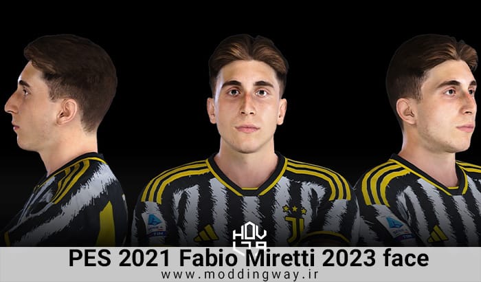 فیس Fabio Miretti برای PES 2021 - آپدیت 12 آذر 1402