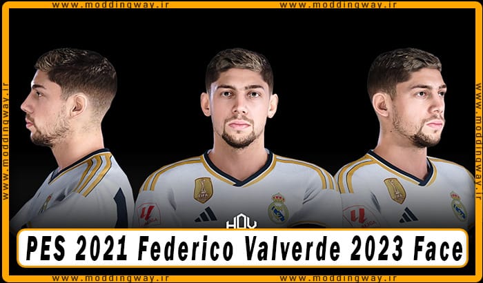 فیس Federico Valverde برای PES 2021 - آپدیت 1 دی 1402