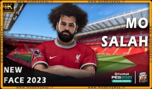 فیس Mohamed Salah برای PES 2021 - آپدیت 28 آذر 1402