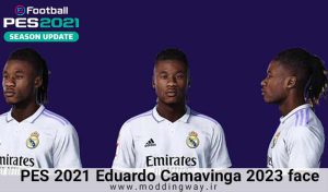 فیس Eduardo Camavinga برای PES 2021 - آپدیت 15 آذر 1402