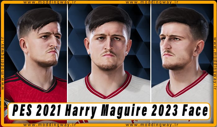 فیس Harry Maguire برای PES 2021 - آپدیت 21 آذر 1402