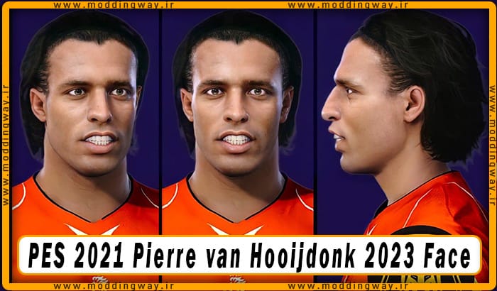 فیس Pierre van Hooijdonk برای PES 2021