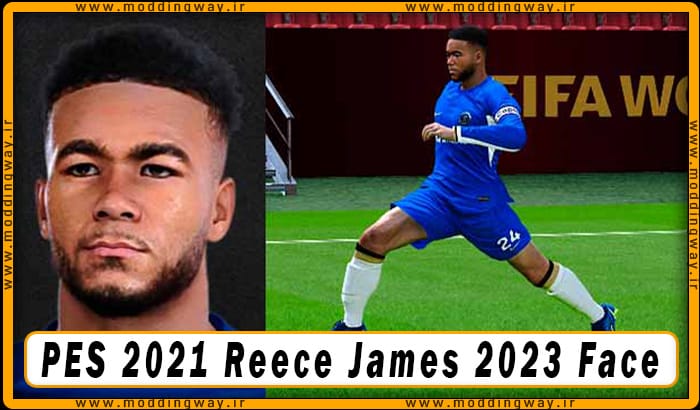 فیس Reece James برای PES 2021 - آپدیت 3 دی 1402