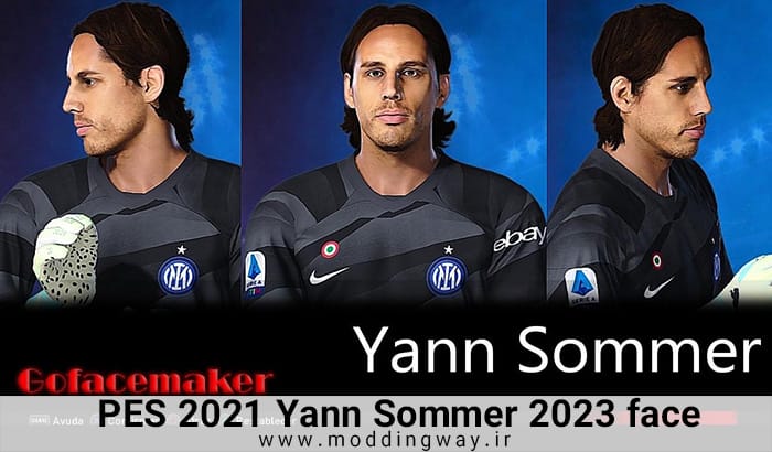 فیس Yann Sommer برای PES 2021 - آپدیت 11 آذر 1402