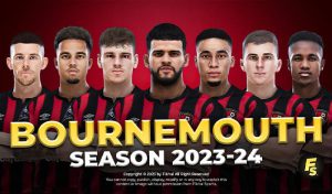 فیس پک AFC Bournemouth 23/24 برای PES 2021