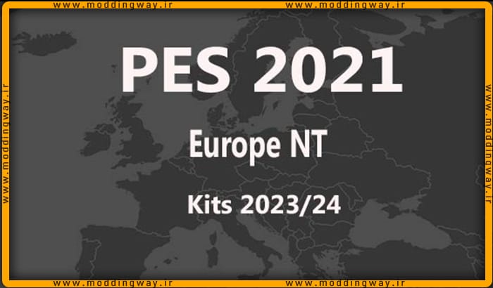 کیت پک Europe National team 2023 برای PES 2021