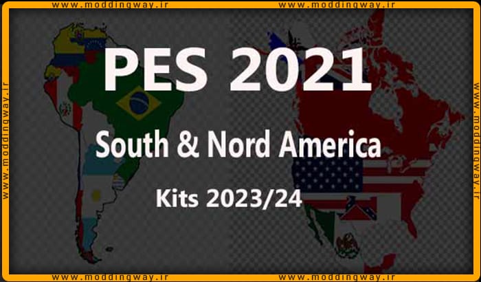 کیت پک South & North America NT 2023 برای PES 2021