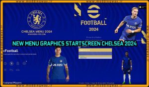منو گرافیکی Chelsea 2023 برای PES 2021