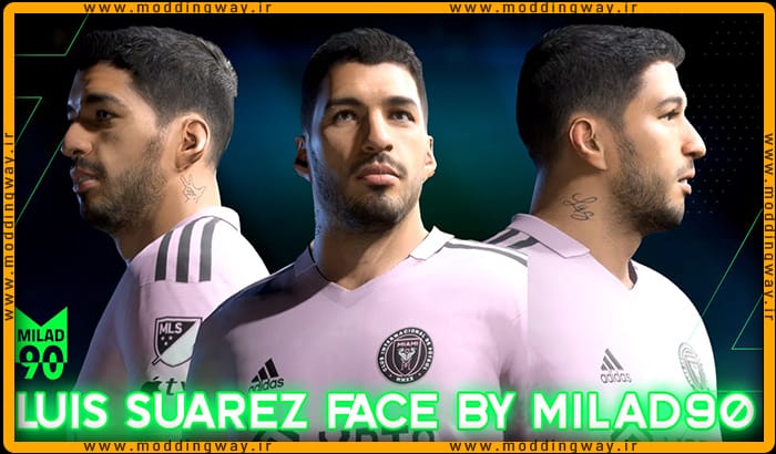 فیس Luis Suárez برای FC24 