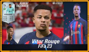 فیس Vitor Roque برای FIFA 23