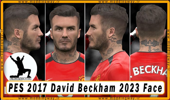 فیس David Beckham برای PES 2017