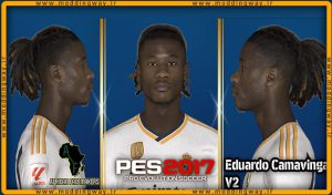 فیس Eduardo Camavinga برای PES 2017 - آپدیت 22 دی 1402