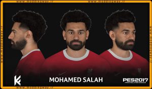 فیس Mohamed Salah برای PES 2017