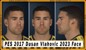 فیس Dusan Vlahovic برای PES 2017 - آپدیت 26 دی 1402