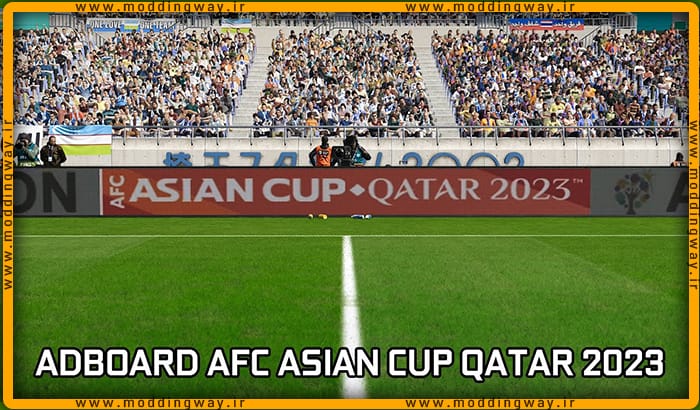 پک ادبورد AFC Asian Cup 2023 برای PES 2021