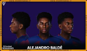 فیس Alejandro Balde برای PES 2021