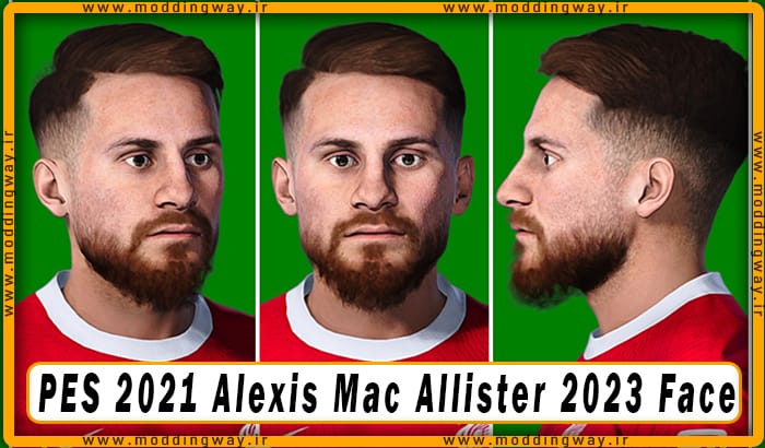 فیس Alexis Mac Allister برای PES 2021