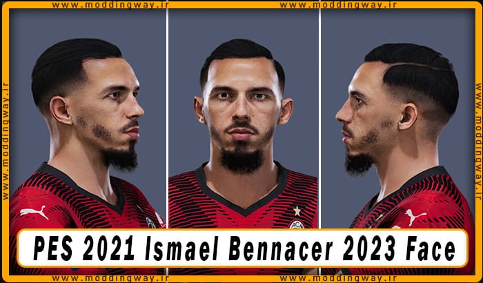 فیس Ismael Bennacer برای PES 2021 - آپدیت 15 دی 1402