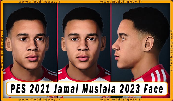 فیس Jamal Musiala برای PES 2021 - آپدیت 10 بهمن 1402