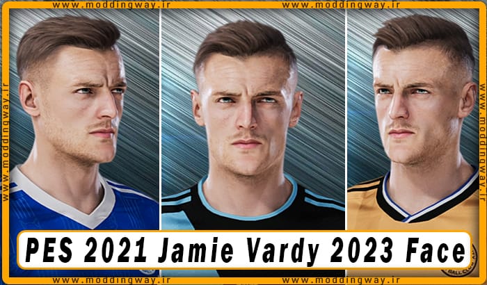 فیس Jamie Vardy برای PES 2021