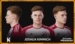 فیس Joshua Kimmich برای PES 2021 - آپدیت 27 دی 1402