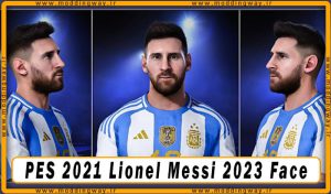 فیس Lionel Messi برای PES 2021 - آپدیت 11 دی 1402
