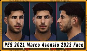 فیس Marco Asensio برای PES 2021 - آپدیت 10 بهمن 1402