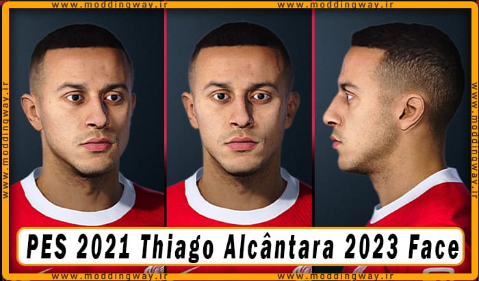 فیس Thiago Alcântara برای PES 2021 - آپدیت 6 بهمن 1402