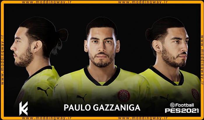 فیس Paulo Gazzaniga برای PES 2021