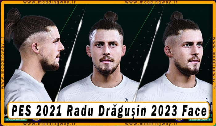 فیس Radu Drăgușin برای PES 2021