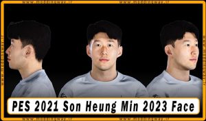 فیس Son Heung Min برای PES 2021 - آپدیت 26 دی 1402