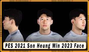 فیس Son Heung Min برای PES 2021 - آپدیت 26 دی 1402