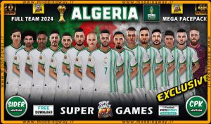 فیس پک Algeria 2024 برای PES 2021