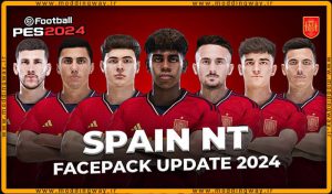 فیس پک Spain 23/24 برای PES 2021
