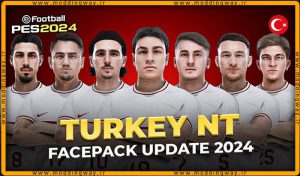فیس پک Turkey 23/24 برای PES 2021
