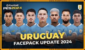 فیس پک Uruguay برای PES 2021