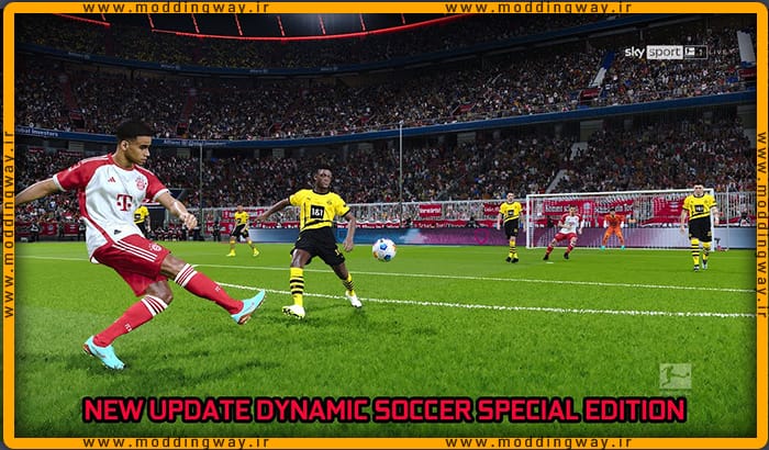 گیم پلی Dynamic Soccer Special Edition 2023 برای PES 2021