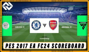 اسکوربرد EA FC24 برای PES 2017