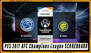 اسکوربرد AFC Champions League 2023 برای PES 2017