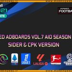 پک ادبورد Video Animated 23/24 برای PES 2021 - ورژن 7