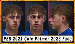 فیس Cole Palmer برای PES 2021 - آپدیت 14 بهمن 1402
