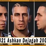 فیس Ashkan Dejagah برای PES 2021 - ورژن 2008/2009
