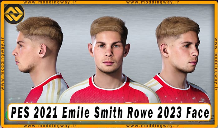 فیس Emile Smith Rowe برای PES 2021 - آپدیت 24 بهمن 1402