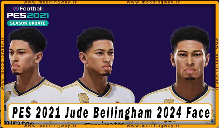 فیس Jude Bellingham برای PES 2021 - آپدیت 8 اسفند 1402