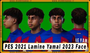 فیس Lamine Yamal برای PES 2021 - آپدیت 16 بهمن 1402