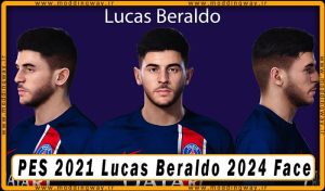 فیس Lucas Beraldo برای PES 2021