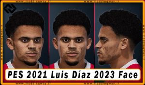 فیس Luis Díaz برای PES 2021 - آپدیت 27 بهمن 1402